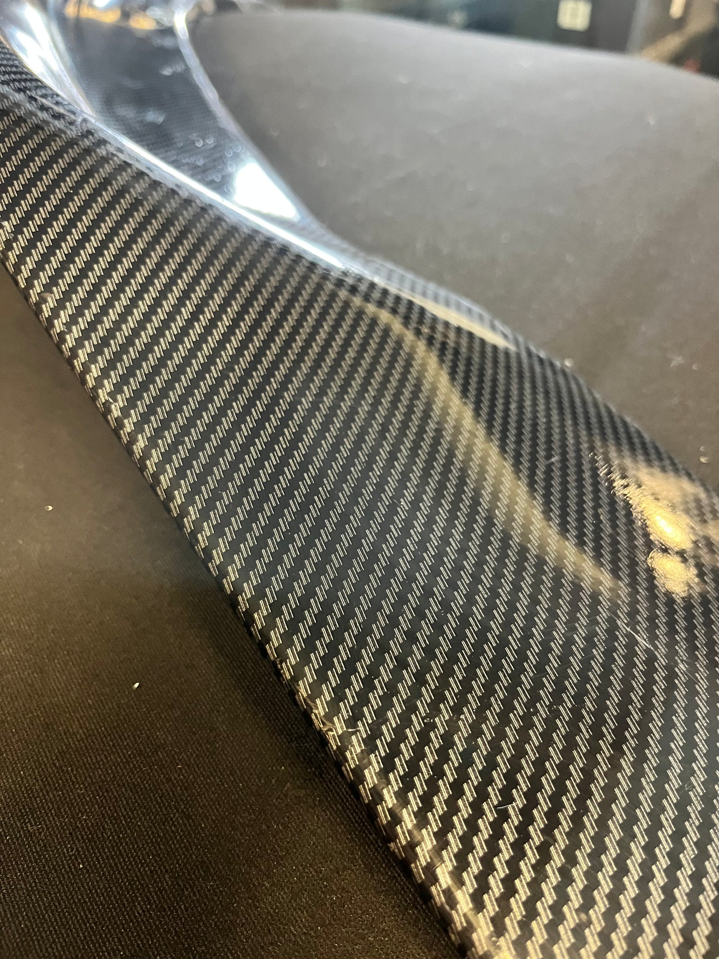 Audi A4 B8 Saloon Carbon Fibre Effect Rear High Kick Ducktail Boot Spoiler/Wing 2008-2016