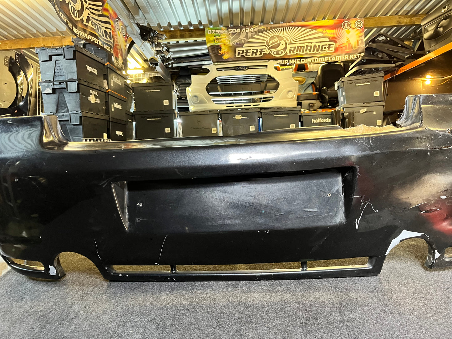 Mk4 VW Golf R32 Style Rear Bumper (damaged)